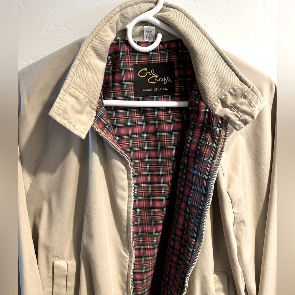 Cal Craft Golf Jacket Khaki